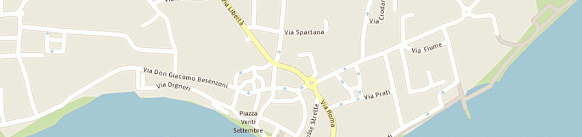 Mappa della impresa donizetti giuseppe a SARNICO