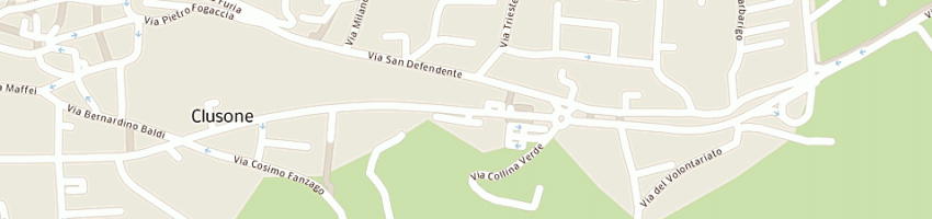 Mappa della impresa gicar di caccia veniero e ferri luigi snc a CLUSONE