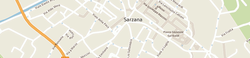 Mappa della impresa tuttosport canese a SARZANA