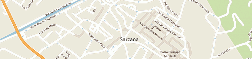 Mappa della impresa pink pub di fico paolo e c- snc a SARZANA