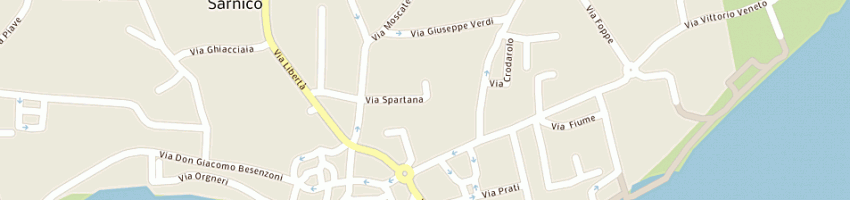 Mappa della impresa baldelli francesco a SARNICO