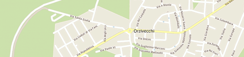 Mappa della impresa cava di orzivecchi (srl) a ORZIVECCHI