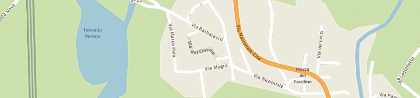 Mappa della impresa centro convenienza mobili sas a LICCIANA NARDI