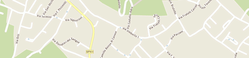 Mappa della impresa mobili aurora di veschetti virgilio e c - snc a ADRO
