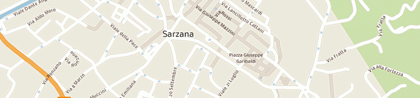 Mappa della impresa leoni graziella a SARZANA