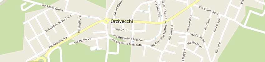 Mappa della impresa brida carlo a ORZIVECCHI