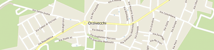 Mappa della impresa lazzari abbigliamento uomo donna a ORZIVECCHI