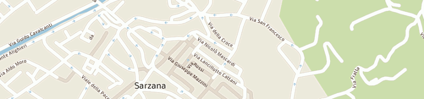 Mappa della impresa l e b snc di orlandi liliana e marsilla barbara a SARZANA