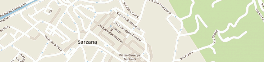 Mappa della impresa bar massimo di cargiolli massimo a SARZANA