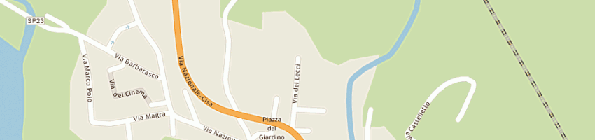 Mappa della impresa best pull di rodi mario a LICCIANA NARDI