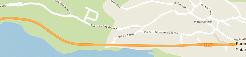 Mappa della impresa costruzioni fiore e dall'angelo srl a ENDINE GAIANO