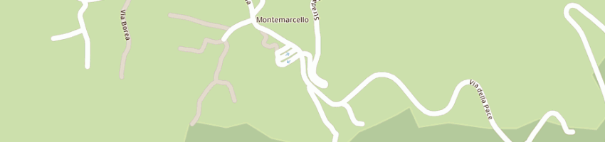 Mappa della impresa ristorante bar la ferrara snc di cecchini duilio e c a AMEGLIA