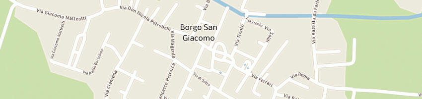 Mappa della impresa profumeria cristina a BORGO SAN GIACOMO