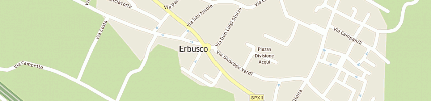 Mappa della impresa peli lorenzo a ERBUSCO