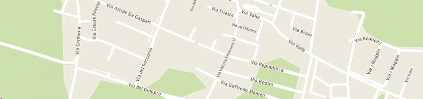 Mappa della impresa guadrini giancarlo a BORGO SAN GIACOMO