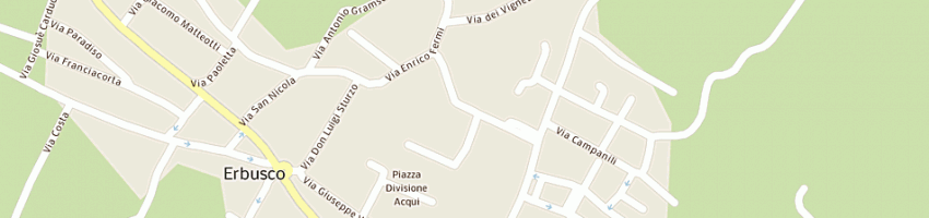 Mappa della impresa skybar cafe' di colossi matteo a ERBUSCO