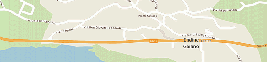 Mappa della impresa scuola materna a ENDINE GAIANO