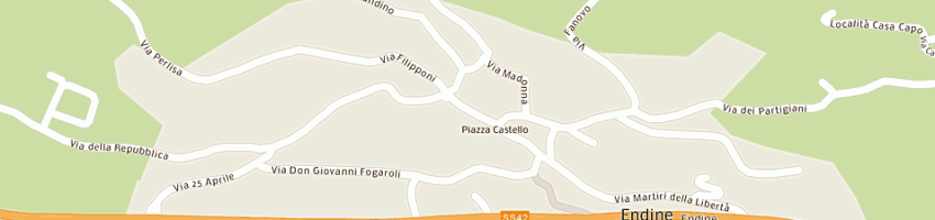 Mappa della impresa meli loredana a ENDINE GAIANO