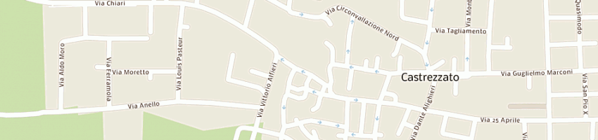 Mappa della impresa assicurazioni alleanza assicurazioni spa a CASTREZZATO