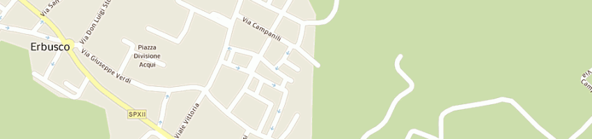 Mappa della impresa parrocchia sm assunta a ERBUSCO