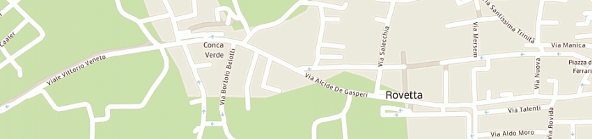 Mappa della impresa sant'ambroeus (snc) a ROVETTA