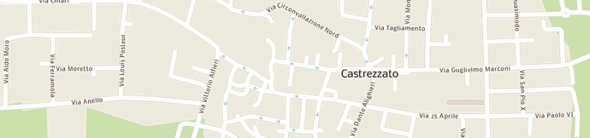 Mappa della impresa zacchi bruno a CASTREZZATO