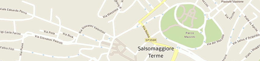 Mappa della impresa csl sas di nattero gessica e c a SALSOMAGGIORE TERME