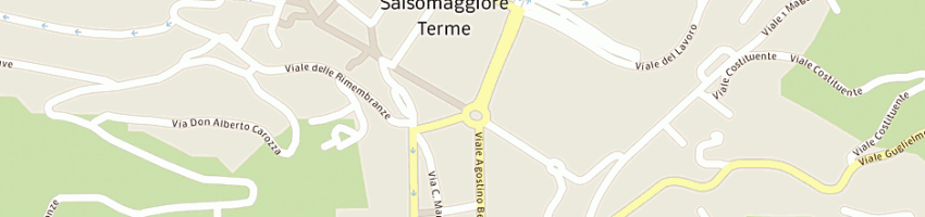 Mappa della impresa carrozzeria miati (snc) a SALSOMAGGIORE TERME