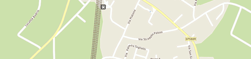 Mappa della impresa area gi srl a CASTELVETRO PIACENTINO