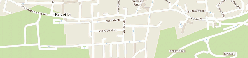 Mappa della impresa mobili pedrocchi a ROVETTA