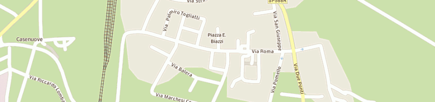 Mappa della impresa casa dei lavoratori srl a CASTELVETRO PIACENTINO