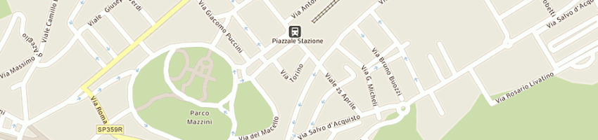 Mappa della impresa camera del lavoro a SALSOMAGGIORE TERME