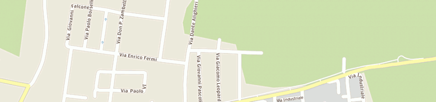 Mappa della impresa fornoni pier luigi a TRENZANO