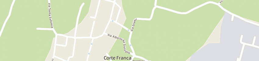 Mappa della impresa rosa e associati srl a CORTE FRANCA