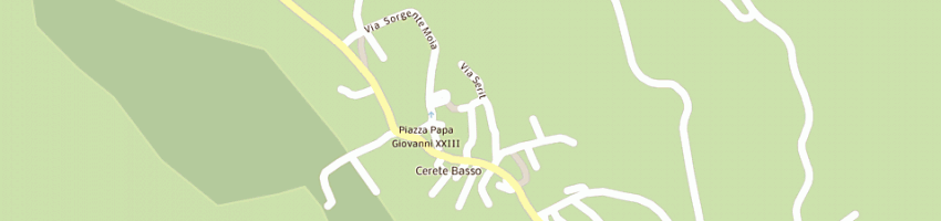 Mappa della impresa gabrieli tiziano a CERETE