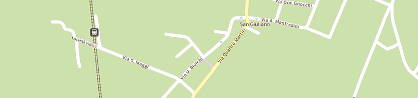 Mappa della impresa olivari claudio a CASTELVETRO PIACENTINO