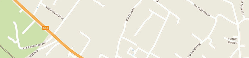 Mappa della impresa fazzolari francesco a FOSDINOVO