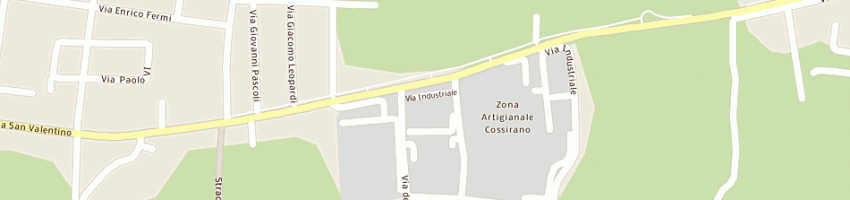 Mappa della impresa mr utensili di morghen r e c (sas) a TRENZANO