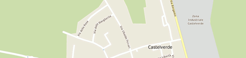 Mappa della impresa comune di castelverde a CASTELVERDE