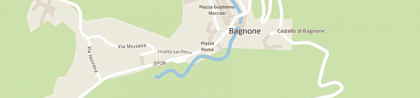 Mappa della impresa tabaccheria della piazza snc di greci wilma e piera a BAGNONE
