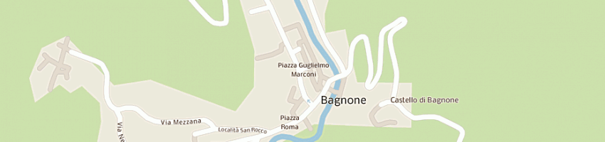 Mappa della impresa caffe' marconi di orsi e ferrari - snc a BAGNONE