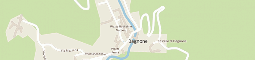 Mappa della impresa sbarra amedeo e figlio a BAGNONE