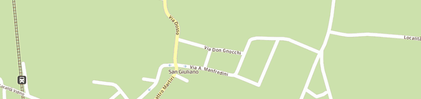 Mappa della impresa benaglia guerino a CASTELVETRO PIACENTINO