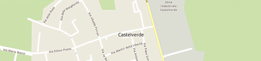 Mappa della impresa curtarelli adriana a CASTELVERDE