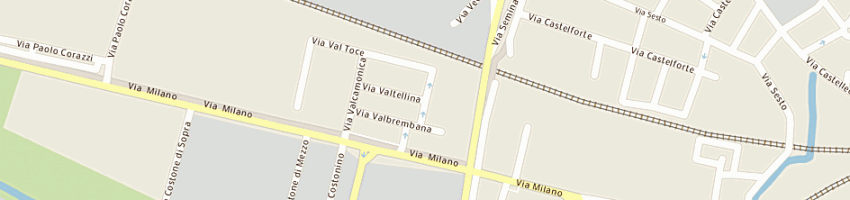 Mappa della impresa landanesi luca a CREMONA
