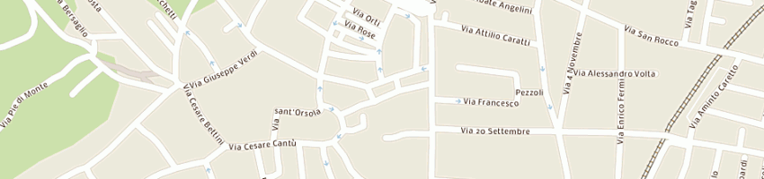 Mappa della impresa assicurazioni compagnia di assicurazioni di milano a ROVATO