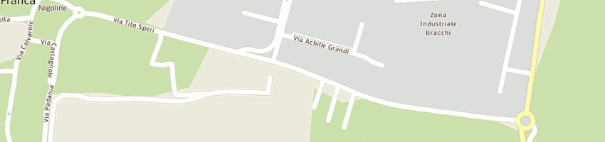 Mappa della impresa comelli michela a CORTE FRANCA