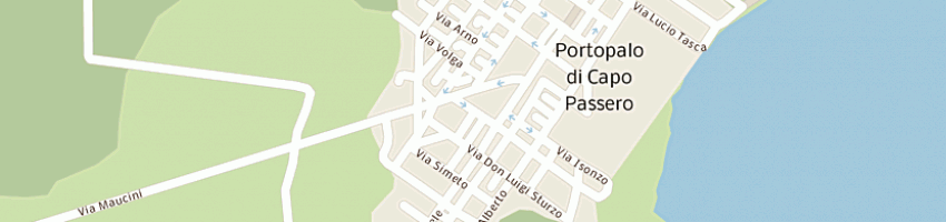 Mappa della impresa villaggio turistico capopassero di iacono corrado a PORTOPALO DI CAPO PASSERO
