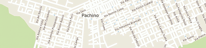 Mappa della impresa paolino giambattista a PACHINO