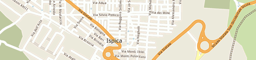 Mappa della impresa scuole pubbliche a ISPICA
